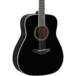 Yamaha Fg-ta Transacoustic Dreadnought Acoustic-electric Guitar Black. Fixed Price $679.99.