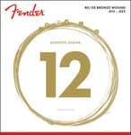 Fender 70L 80/20 Bronze Acoustic Guitar Strings Light 12-52. Fixed Price $10.49.
