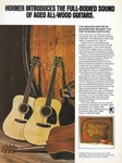 1970'S Print Sales Advertisement Art Music Hohner Arbor Acoustic Guitar. Fixed Price $9.99.