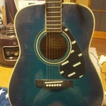 Acoustic Guitar Yamaha FG-422 Obb Blue Burst. Fixed Price $396.00.