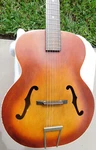 Silvertone Archtop Vintage Acoustic Guitar Usa. Fixed Price $365.00.