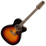 Takamine GJ72CE-12BSB String Acoustic Guitar Brown Sunburst B-stock. Fixed Price $719.20.
