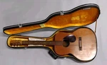 Harmony Silvertone Acoustic Guitar W/hsc! -ll. Fixed Price $300.00.