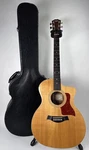 Taylor 214-CE Acoustic Electric Guitar Top Repair W/ Access Case Read. Fixed Price $799.99.