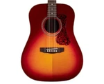 Guild D-140 Dreadnought Acoustic Guitar Natural Cherry Burst Open Box. Fixed Price $679.99.