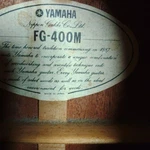 Yamaha FG-400M Acoustic Guitar. Fixed Price $447.51.