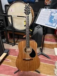 Samick Greg Bennett D-1E Acoustic Guitar, Comes With Case. Fixed Price $195.00.