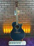 Ibanez AE100 Grand Auditorium Acoustic-electric Guitar Dark Tide Blue Flat. Fixed Price $365.49.