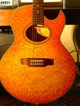Epiphone Florentine Acoustic Electric Birdseye Rare Mint Museum Grade. Fixed Price $1800.00.
