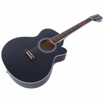 Glarry GT501 40" Practice Beginner Spruce Folk Acoustic Guitar Black. Fixed Price $56.99.