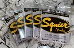 5 Packs Fender Squire 6 Electric Guitar Strings 9-42 Light Guage. Fixed Price $11.00.