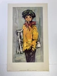 Bright Youth NO.4 Dupont Maurice (boy With Paper) Print Poster. Fixed Price $24.99.