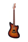 6 String IYV-IJGAP-200 Semi Hollow Electric Acoustic Guitar 3T Sunburst, Right,. Fixed Price $258.31.