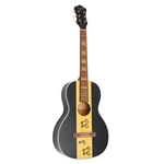 Recording King RPS-7-NGB Steamboat Single Parlor Guitar New. Fixed Price $149.95.