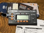 Boss TU-80 Digital Chromatic Guitar Tuner & Metronome Accu-pitch Open Box. Fixed Price $32.00.