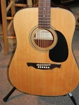 Alvarez Regent RD8 Acoustic Guitar W/hard Shell Case. Fixed Price $200.00.