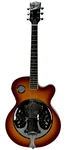 Zenison Steel Pan Acoustic Electric Resonator Guitar Single Cutaway Sunburst. Fixed Price $194.99.