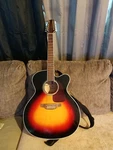 Takamine 12 String Accoustic Electric Guitar With Gator Jumbo Case. Fixed Price $850.00.