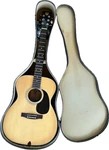 Vintage Univox U3022S Acoustic Guitar And Case For Musicians Lessons. Fixed Price $190.00.