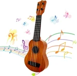 Kids Toy Ukulele Guitar,classical 17INCH 4 String Mini Children With Pick. Fixed Price $17.44.