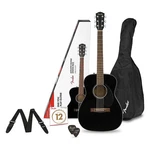 Fender CD-60S Concert Acoustic Guitar Pack Black. Fixed Price $249.99.