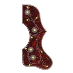 Self-adhesive Thick Acoustic Guitar Pickguard For Right SJ200 Red Tortoise. Fixed Price $8.09.