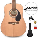 Fender FA-115 Dreadnought Starter Acoustic Guitar Pack W/ Accessories. Fixed Price $251.99.
