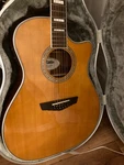 D'angelico Premier Gramercy Acou.-elec.guitar With New Hard $190 Case. Fixed Price $299.00.