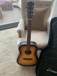 Donner Acoustic Guitar For Beginner Adult Full Size Dreadnought, DAG-1S. Fixed Price $150.00.