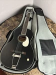 Orangewood Juniper Black Live Solid Top Rubber Bridge Acoustic Electric Guitar. Fixed Price $350.00.