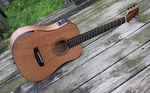 Travel Acoustic Guitar 36 Inch Mini Mahogany With Bag (canadian Brand). Fixed Price $161.50.