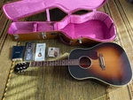 Acoustic Guitar Gibson J-45 Tv True Vintage Sunburst S/n 10745013 With Hard Case. Fixed Price $3831.00.