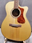 Electric Acoustic Guitar Guild OM-250CE Reserve Natural With Cutaway Body. Fixed Price $1255.00.
