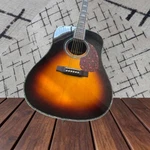 Sunset Color D45 Acoustic Guitar With 6 Strings And Folk Style Stock. Fixed Price $299.20.
