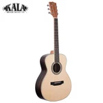 Kala Solid Spruce Top Ebony Orchestra Mini Acoustic Guitar Ka-gtr-om-seb. Fixed Price $439.00.