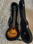 Epiphone Les Paul Acoustic/electric Concert Ukulele (vintage Sunburst). Fixed Price $130.00.