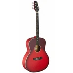 Stagg Auditorium Full Size Student Acoustic Guitar - Trans Red. Fixed Price $229.00.