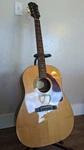 2004 Epiphone AJ-10TG Na Acoustic Guitar. Fixed Price $225.00.