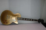 Epiphone By Gibson '56 Les Paul Standard Gold Top With P-90 Pick Ups. Fixed Price $750.00.
