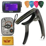 Speedee Music Guitar Capo Tuner Gift Pack Bundle Picks & More. Fixed Price $20.99.
