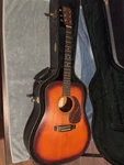 Martin & Co. D-16GT Dreadnought Acoustic Guitar Sunburst String W/ Hard Case. Fixed Price $1425.00.
