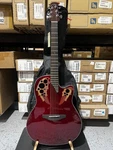 Ovation Celebrity Elite Super Shallow Acoustic-electric Guitar-rubyred W/gig Bag. Fixed Price $574.00.