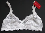 Little Lacy Julia White Wire Free Lace Bralette 38"/95 India Pvt, Ltd Nwt. Fixed Price $9.99.