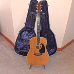 1973/74 Martin D-35 Acoustic Guitar Natural D35 With Original Hardcase. Fixed Price $2700.00.
