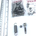 Taylor Clamshell Grill Parts Lot Of 23, Spring 079704, Screw 078544, Nut 035251. Fixed Price $30.00.