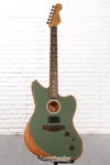 Fender Acoustasonic Player Jazzmaster Acoustic-electric Guitar Antique Olive. Fixed Price $1079.99.