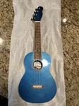 Fender Zuma Concert Ukulele Walnut Fingerboard Lake Placid Blue. Fixed Price $150.00.