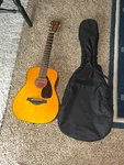Yamaha JR1 Fg Junior 3/4 Size Acoustic Guitar W/ Bag Natural - Missing String. Fixed Price $71.95.