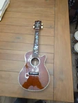 Ohana CK-35CGE-CL Cynthia Lin Signature Concert Ukulele. Fixed Price $399.00.
