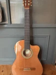 Lumber LS6 Acoustic Guitar Spruce Top Gloss Finish With G.i.g. Bag. Fixed Price $545.90.